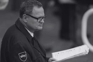 Ulli Potofski auf der Rennbahn