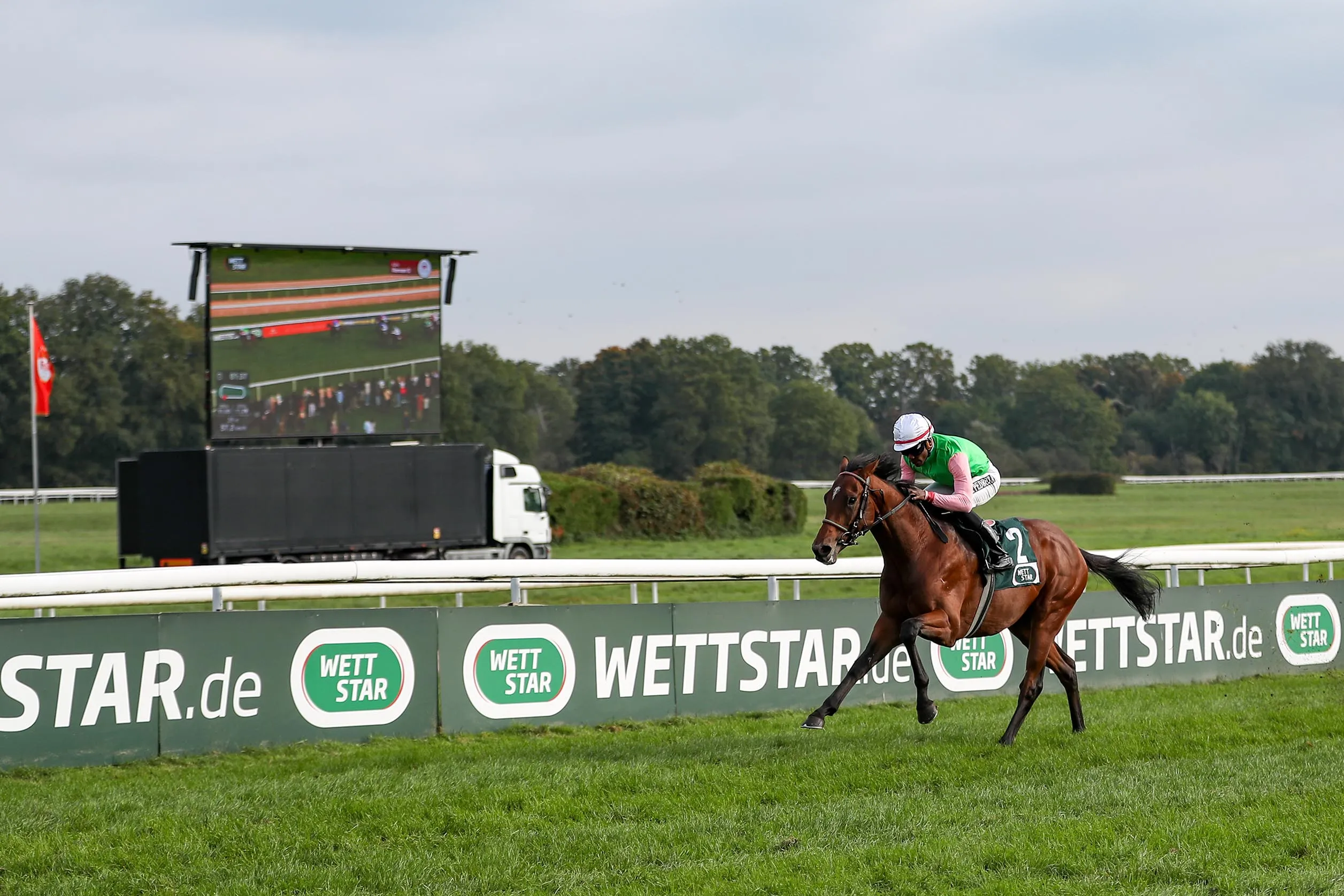 Gostam gewinnt unter Eduardo Pedroza im WETTSTAR.de - Preis des Winterfavoriten, G III